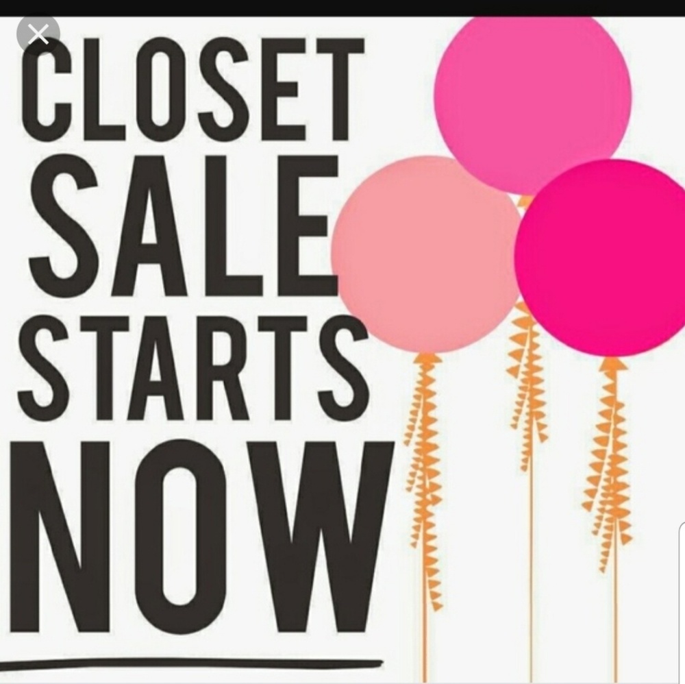 Entire closet sell today only